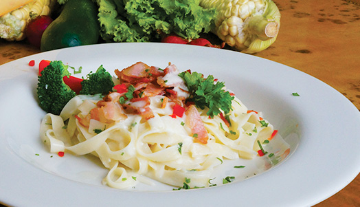 tallarines carbonara